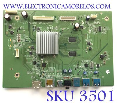 MAIN PARA MONITOR BENQ / NUMERO DE PARTE GQGCB0BQ016 / 715G8345-M0C-000-005T / 4848080M0081 / DISPLAY 4848080M0081 / M270DAN02.0 / MODELO GL2760-T